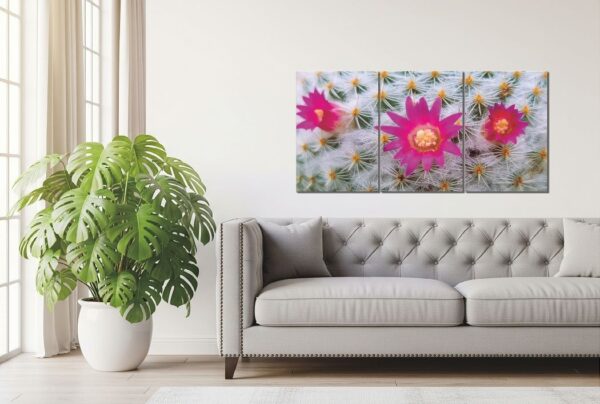 Big 3ft high by 6ft long single image cut in 3 pieces each measuring 3ft high by 2ft long, or you can have 3 different images if you prefer.