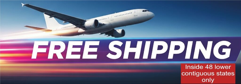 free shipping banner