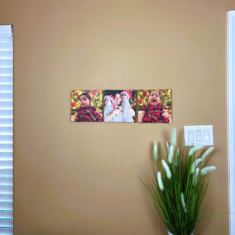 3 Photos 8x8 inches 3